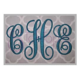 Elegant Monogram Set – 5″, 6″, 7″