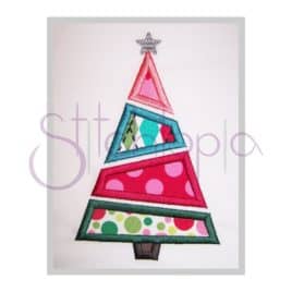 Christmas Tree Applique Design – Block