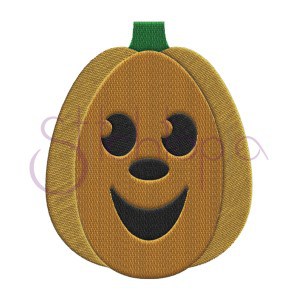 Halloween Jack O Lantern Embroidery Design Stitchtopia