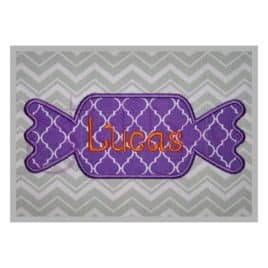 Candy Applique Design – Rectangle