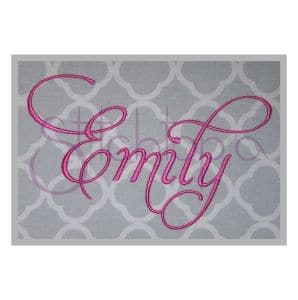 Emily Embroidery Font - 1