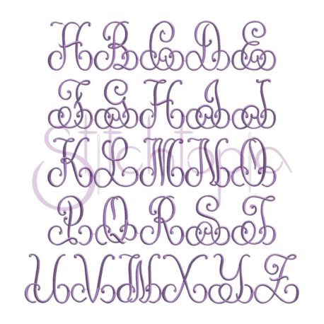 Phoebe Monogram Font - 2