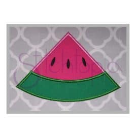 Watermelon Wedge Applique Design