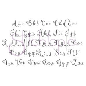 Kaelin Embroidery Font #2 - 4