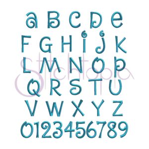 Jacob Monogram Set - .5" 1" 2" 3" - Image 2