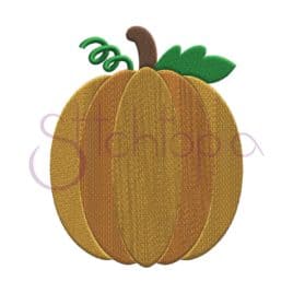 Pumpkin Embroidery Design #4