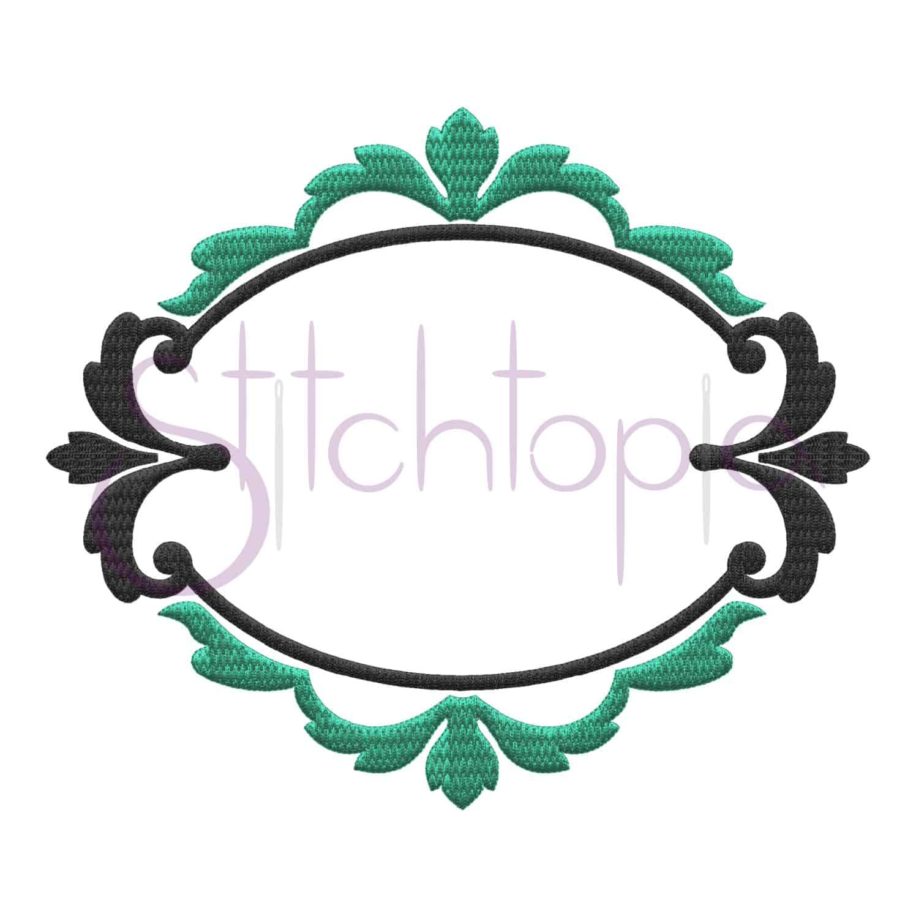 Vintage Oval Embroidery Frame - Stitchtopia