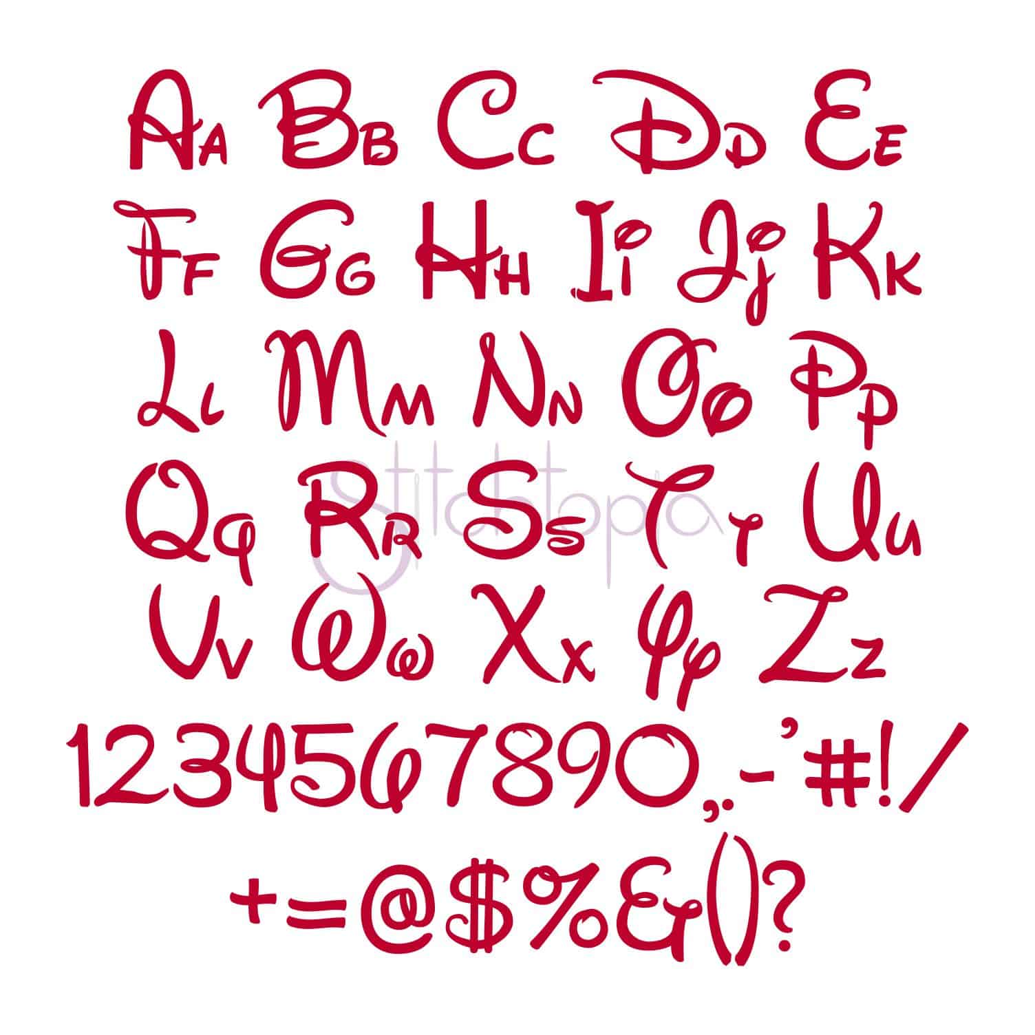 What Font Is Disney Letters Infoupdate What Font Is Disney Letters Infoupdate