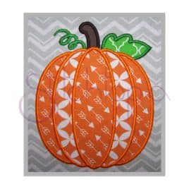 Pumpkin Applique Design #4
