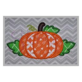 Pumpkin Applique Design #5