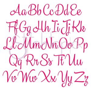 Hailey Embroidery Font  Bundle 1-4 & 10 Accents Large - Image 2