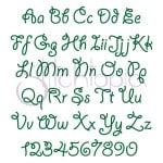 Austin embroidery font  1 15 2 25 3  stitchtopia