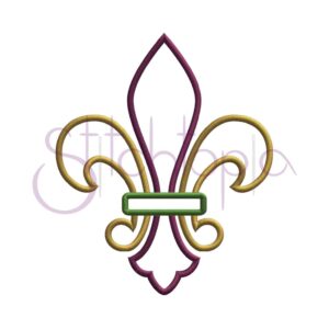 Fleur de Lis Applique - Image 2