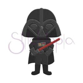 Space Villain Embroidery Design #1