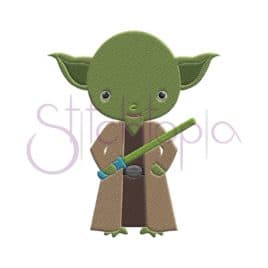 Space Master Embroidery Design
