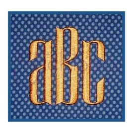 Modern Monogram Font Set – .75″, 1″, 1.25″, 1.5″, 2″, 2.5″