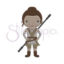 Space Scavenger Embroidery Design