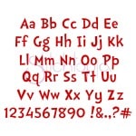 Dr Soos Embroidery Font Set - .5", 1", 1.5", 2" - Image 2