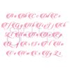 Faith Embroidery Font #1 - 4" 5" 6" - Image 2