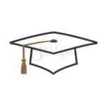 Graduation Cap Applique Design - Image 3