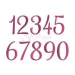 Hailey Embroidery Font  Bundle 1-4 & 10 Accents Large - Image 7