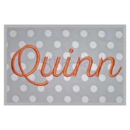 Quinn Embroidery Font Set – .5″, 1″, 1.5″, 2″, 2.5″, 3″