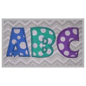 Prince Louis Applique Font - 2