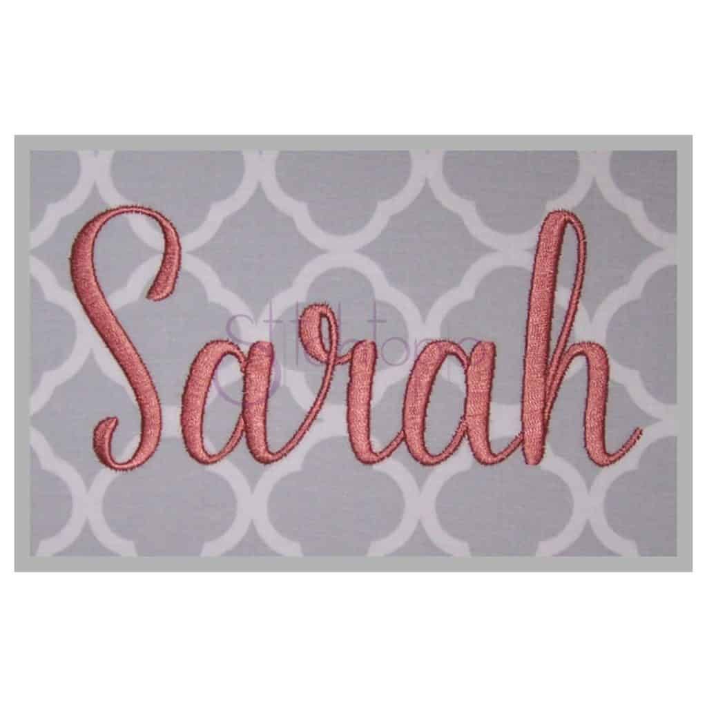 Bethany Embroidery Font #1 - 1