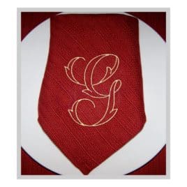 Graceful Foliage Monogram Set – 1.5″ 2″ 2.5″ 3″ 3.5″ 4″
