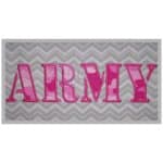 Army Machine Embroidery Applique Font - 2" 2.5" 3" 3.5" - Image 3
