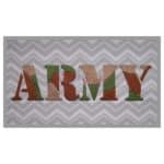 camouflage embroidery font