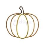 Pumpkin Applique Design - Image 2