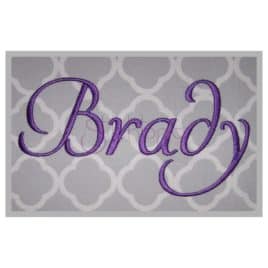 Brady Embroidery Font Set – 1″ 1.5″ 2″ 2.5″ 3″