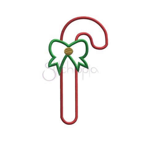 Stitchtopia Christmas Candy Cane Applique
