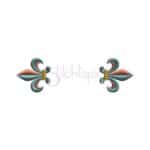 Monogram Accent - Fleur de Lis - Image 2