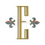 Monogram Accent - Fleur de Lis
