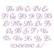 Paris Embroidery Font Set digital embroidery alphabet | Stitchtopia