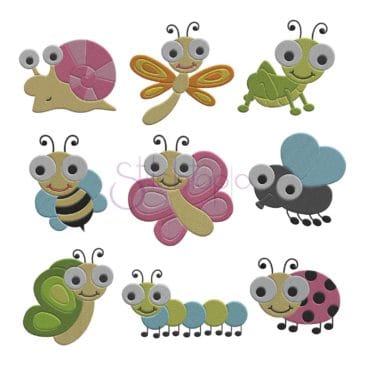 Cute Bugs Complete Set - Stitchtopia