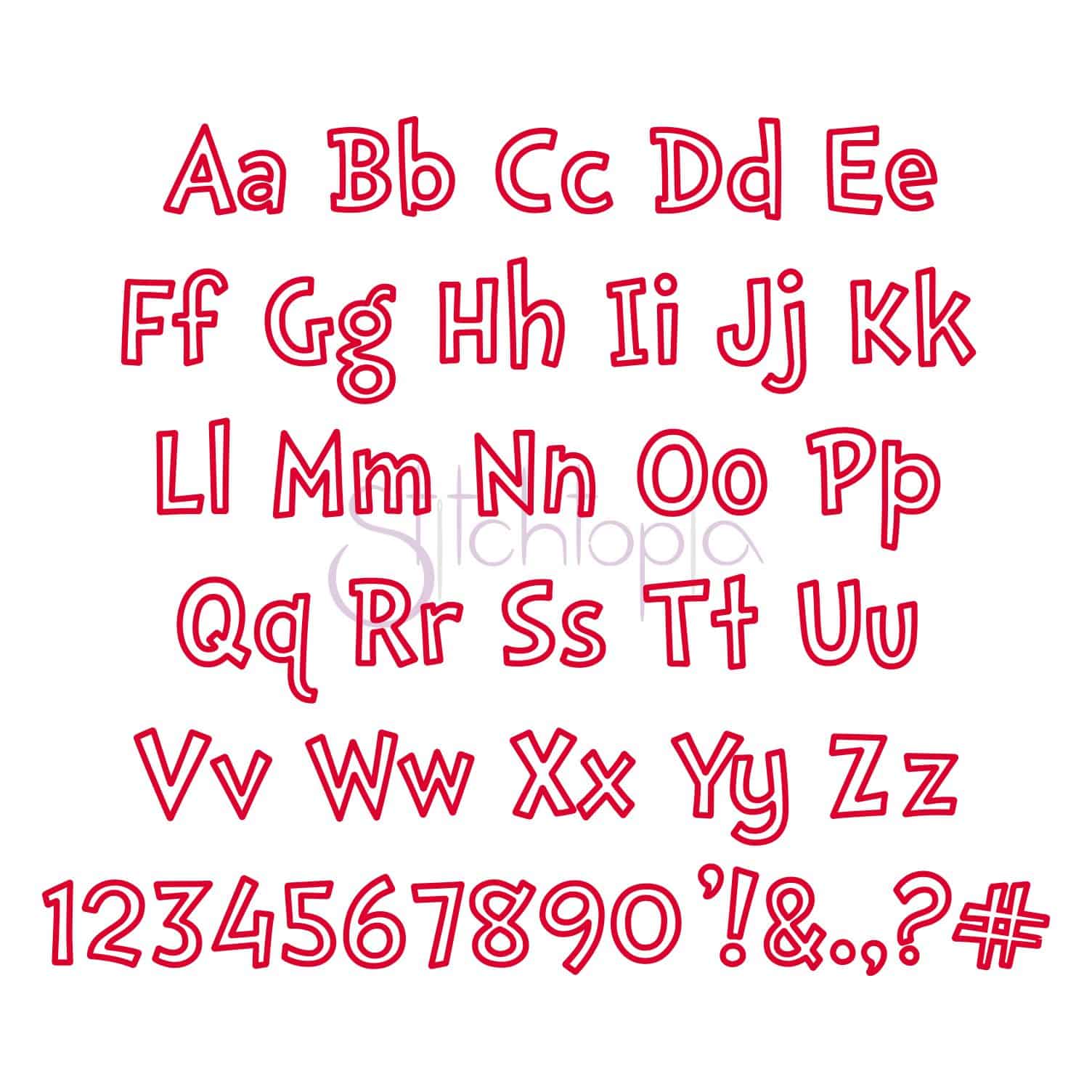 Dr Soos Applique Font - 2