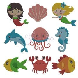 Under the Sea Complete Embroidery Set