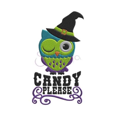 Halloween Candy Please Owl
