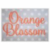 Orange Blossom Embroidery Font #1 - .5" 1" 1.5" 2" 2.5" 3"