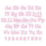 Riley Applique Font - 2" 3" 4" - Image 2