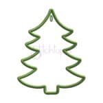 In the Hoop Christmas Tree Gift Tag - Image 2
