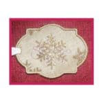 In the Hoop Quatrefoil Gift Tag #1