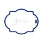 In the Hoop Quatrefoil Gift Tag #1 - Image 2