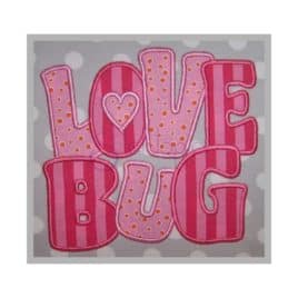Love Bug Applique Design #2