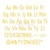 Banana Cupcakes Embroidery Font Set - .5" 1" 1.5" 2" 2.5" - Image 2