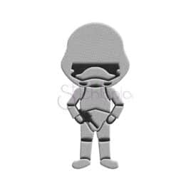 Space Soldier Embroidery Design