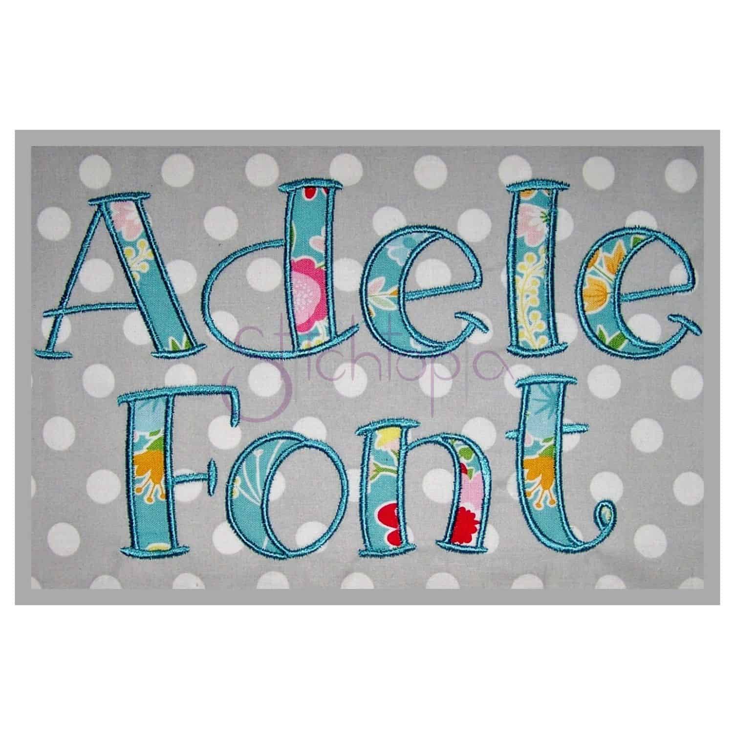 Adele Applique Font - 2.5